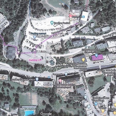La Marmotte, Au Coeur Du Village De Crans, Proche Du Telecabine Cry D'Er Экстерьер фото