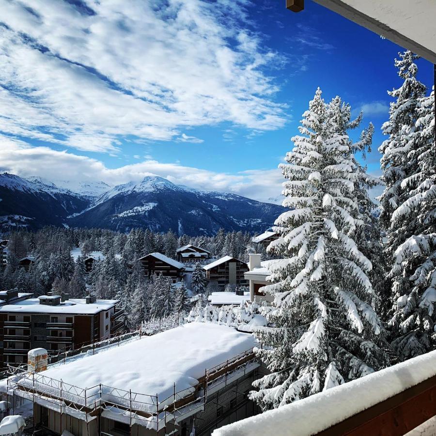 La Marmotte, Au Coeur Du Village De Crans, Proche Du Telecabine Cry D'Er Экстерьер фото